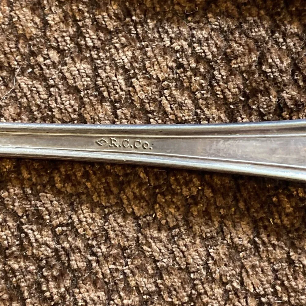 Mixed lot N S C Serving Spoon R C Co Serving Fork